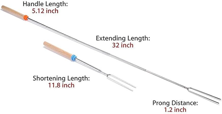 Grillgabel teleskop Grillgabel teleskop