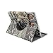 iPad Mini Case for Apple iPad Mini 1/2/3 - Tsmine Premium 360 Degree Rotating PU Leather Case Camouflage Branch Straw Mossy Leaves For iPad mini 1st/2nd/3rd, Branches