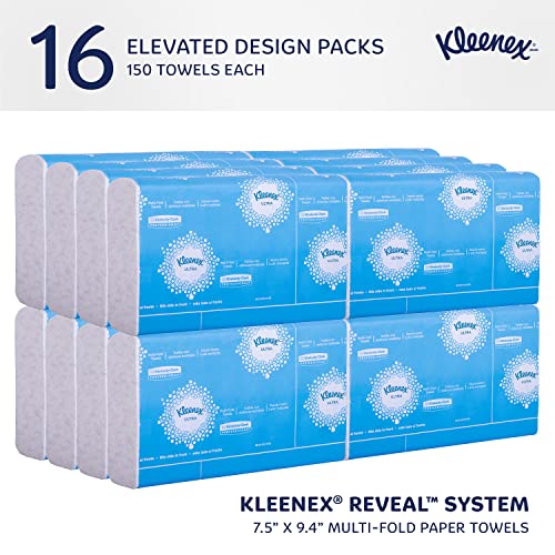 Kleenex® Reveal™ Multifold Paper Towels (46321), 2Ply, for Kleenex® Reveal Countertop System