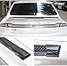 Deals 4.9ft(150cm/1.5m), Universal Environmental-Friendly Rubber Trunk or Rear Roof Lip Spoiler with Glossy Stylish Carbon Fiber Pattern