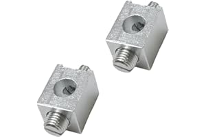 MENGMAIN 2-Pack #4-2/0 Neutral Lug Kit Circuit Breaker Ground Lugs Aluminum Ground Lug for Electrical Connections (2)