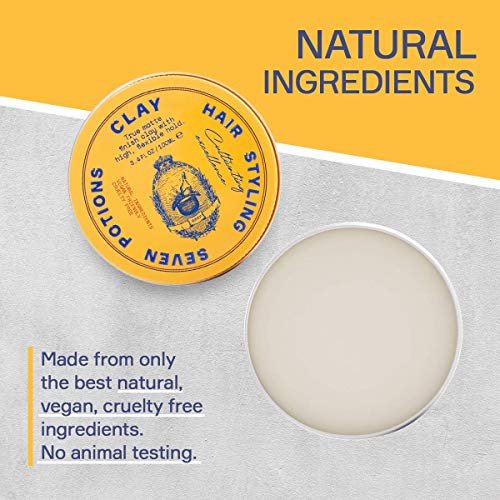 Hair Clay For Men and Women 3.4 fl oz High Hold Matte Pomade