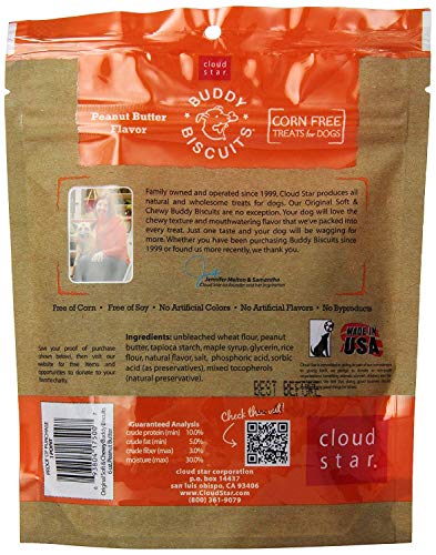 Buddy Biscuits Soft and Chewy Dog Treats w/Peanut Butter ...