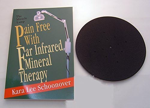 TDP Lamp Mineral Plate 166 mm and Reference Book About The TDP Lamp -- Pain Free With Far Infrared Mineral Therapy by Wellsprings Products