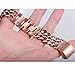 bayite Chain Links Bands for Fitbit Charge 2 Stainless Steel Replacement Metal Bracelet Small Rose Gold