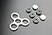 Transy Hand Rotor High Speed stainless steel Bearings 20 Minutes Rotation No noise No jitter EDC Focus Toy For Kids & Adults