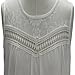 Morecome Casual Women Summer Lace Splice Vest Top Sleeveless Blouse Tank Tops (XXXL)