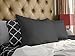 Utopia Bedding Zippered Bamboo Pillow Cases - Pack of 2 - (Queen, Grey) - 300 Thread Count Pillow Cover - 100% Natural Pillow Protector - (20 by 40 inches) - Bamboo Sateen Pillow Encasement