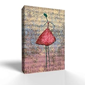 Elegant Dancer Pictures Home Wall for Bedroom Living...