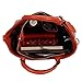 Hynes Victory Womens Boutique Top Handle Handbag (Red-orange)