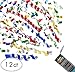 Amscan Confetti Poppers Party Accessory (1 ct.,12 Pieces per ct.)