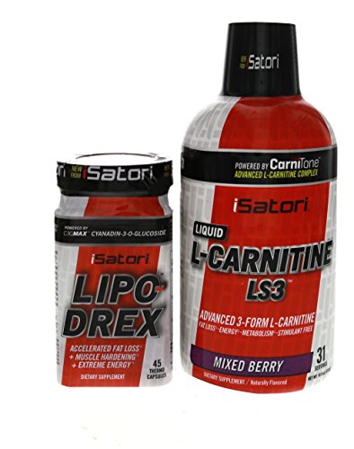 iSatori Lipo-Drex + L-carnitine LS3 Supplement, 16 Ounce