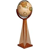 Replogle Globes 22728 Obelisk Globe, Large, Off-White