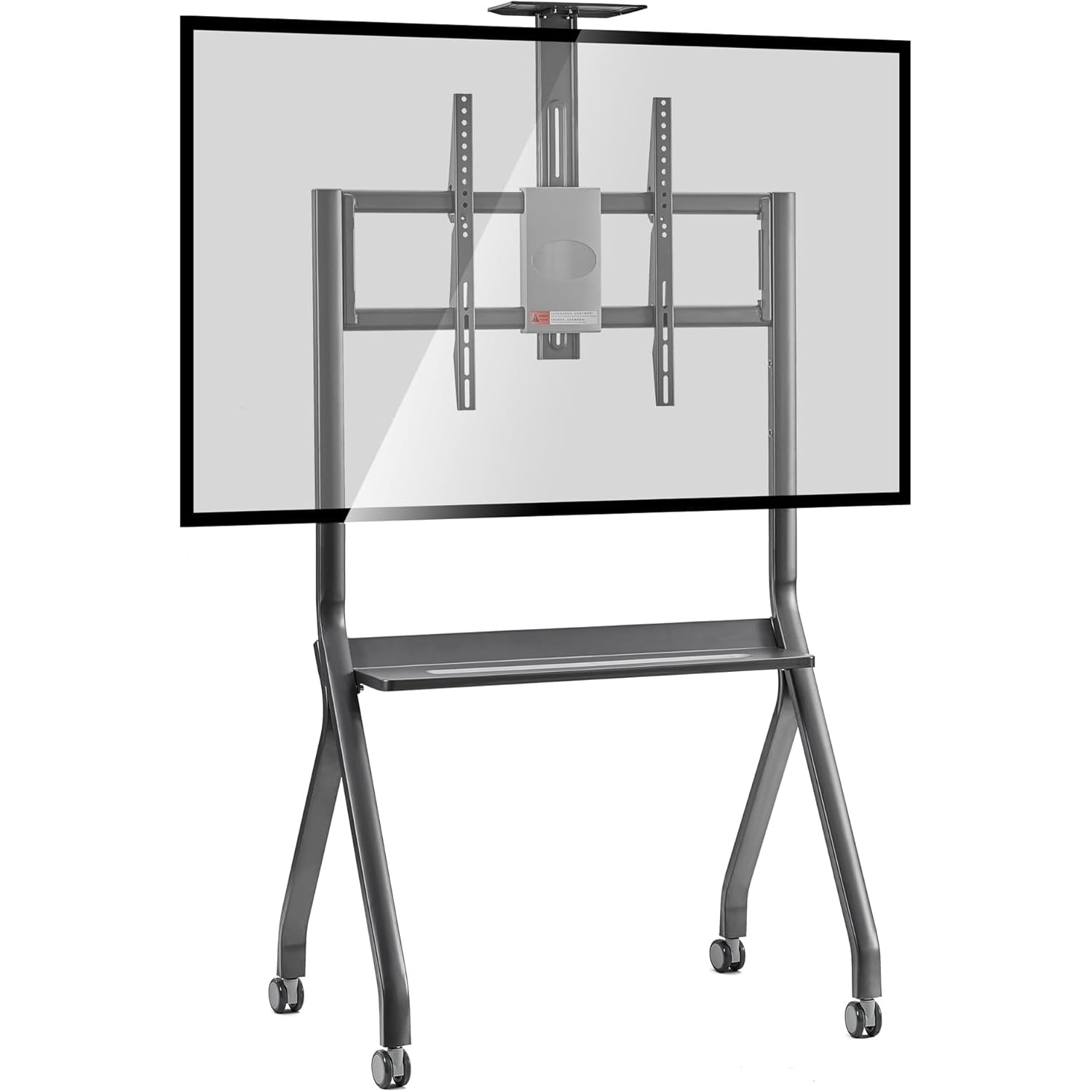 Photo 1 of ** MISSING INSTRUCTIONS**
Smart Board Stand for 42-75" Interactive Whiteboards & TVs - Mobile Cart with 4 Lockable Wheels, Height Adjustable Design, 176lbs Capacity - Ideal for Classroom, E-Learning, Home Office
