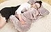 Rainbow Fox Long Nose Elephant Toys Soft Plush Stuff Dolls Lumbar Toys (Grey, Large)