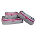 Travel Packing Cubes Set (3 Piece), Ideal for Travel and Closet Organizer