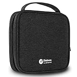 Simboom 32 Capacity Polyester CD Wallet (Black)