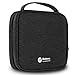 Simboom CD Wallet Case, 32 Capacity Polyester CD/DVD Holder Organizer for Car (Black)
