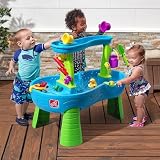 Step2 Rain Showers Splash Water Table Blue Green 13 pc Accessories view 11