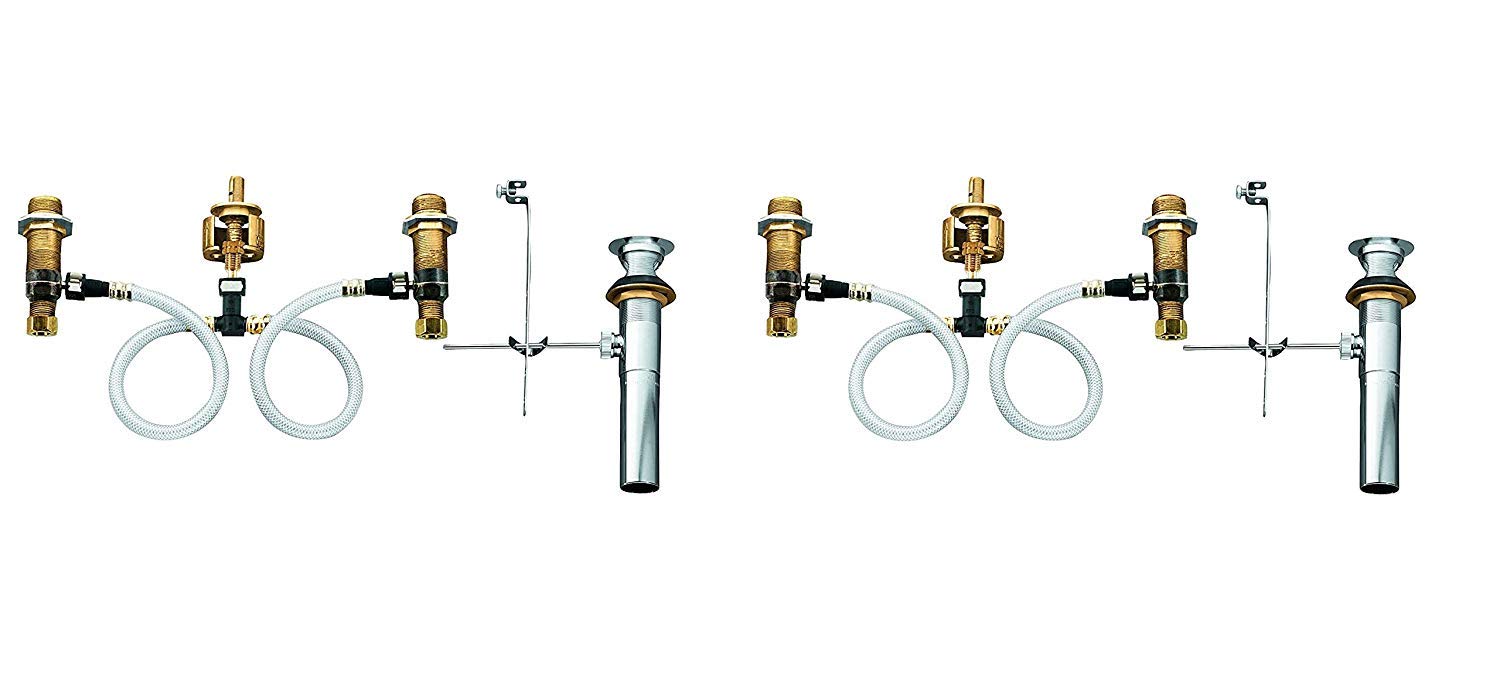 Rough Plumbing Moen 9000 Widespread Lavatory RoughIn Valve with Drain