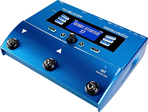 TC Helicon VoiceLive Play Vocal Effects Processor Bundle with 2 20' XLR Cables and Premium Pop Screen Filter - Thumbnail 2
