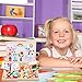Wooden Magnetic Jigsaw Puzzles Toy, DIWENHOUSE Toddler Toys Educational Travel Puzzle Games Double Sided Drawing Easel for Boys and Girls (Animal World)