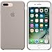 Apple Silicone Case for iPhone 7 Plus - Pebble