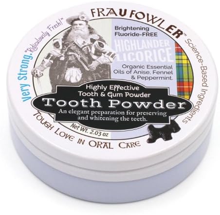 Frau Fowler Tooth &amp; Gum Powder
