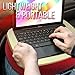 Mavocraft Lap Desk for Adults & Kids – Laptop Desks with Soft Cushion – Computer Lapdesk Tray for Bed, Couch & Table – Comfortable Wooden Stand with Breathable Sleeping Pillow – Fits 12-16″ Laptopsthumb 4