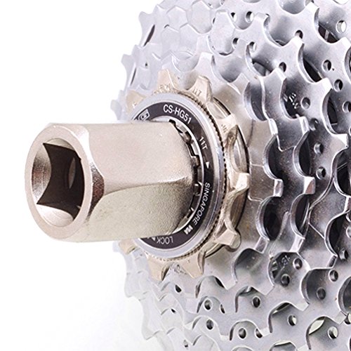 RUNACC Cycling Cassette Removal Tool Kit Bicycle Sprocket and Freewheel Remover Set Bike Chain Tools Kit