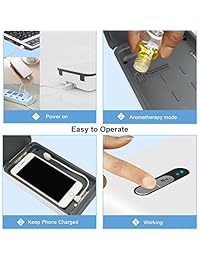 Smartphone Sanitizer Portátil Luz UV Teléfono Celular Sterilizador con Cargador de Teléfono para Todos iOS&Andriod Teléfono móvil, iPhone Samsung LG, Reloj y Joyería