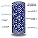 Hoo-Rag - High Performance 100% Moisture Wicking Polyester Microfiber Multi-Functional Face Mask & Neck Cover - UPF 30 - One Size Fits Most - Blue Paisley
