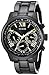 GUESS Women's U0330L15 Classic Black Multi-Function Watch with Gold-Tone Accents