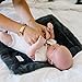 Saranoni Security Blankets for Babies Super Soft Boutique Quality Lush Luxury Baby Blanket (Small, Charcoal)