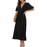 Sissyaki Women's Velvet Formal Dresses for Wedding Guest 2025 Fall Winter Dress