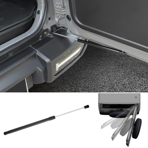 Virauto スズキ ジムニー JB64W バックドアダンパー JB74W 自由にドア開閉 バックドアバランサー SUZUKI Jimny JB64W JB74W 2018年7月～現行 リアゲートダンパー 車検対応 純正交換 ツーストップドアオープナー リアゲート リアハッチ 取り付け簡単 穴あけ不要 ドアパンチ対策 (スズキ ジムニー JB64W JB74W, バックドアダンパー)