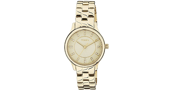 Reid Three-Hand Gold-Tone Stainless 