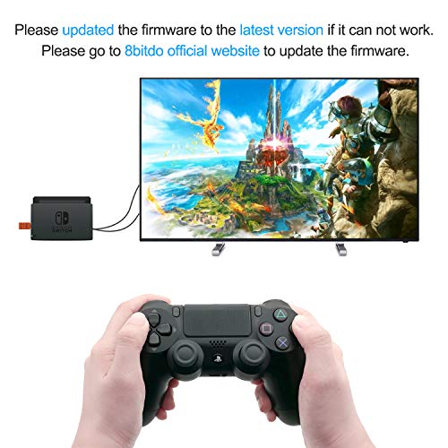 8bitdo Wireless Controller Adapter For Nintendo Switch Windows Mac Raspberry Pi With A Otg Cable Pricepulse