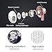 Personalized Rose Gold Earbuds,Langsdom F9 Headphones Powerful Bass Remote Control Microphone iOS, Samsung, Android,MP3 & MP4 Players (Woman,Case)thumb 4