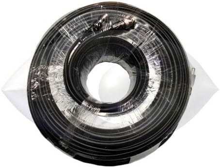200' Heavy Duty Pre-Made CCTV Power/Video Cable Made with Real RG-59 Coaxial Cable and 18GA Power (Ends Already Installed)