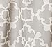 GoodGram Ultra Luxurious Grey Shabby 3 Piece Kitchen Curtain Tier & Valance Set By