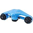 Asiwo Underwater Scooter, Sea Scooter Dual Motors with Action Camera Mount for Kids/Adults, Water Scooter 40M Waterproof for Scuba Diving Snorkeling Pool Sea Adventures