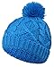 Arctic Paw Kids and Toddlers' Chunky Cable Knit Beanie With Yarn Pompom - Set of 2