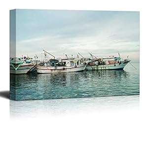 Fisherman Home Artwork for Living Room Bedroom