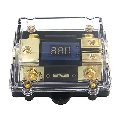 Buy ZOOKOTO 100A Fuse Holder,Car Stereo Audio Led Display Digital