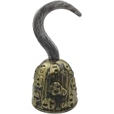 Pirate Hook - Plastic Skull Captain Hook Hand, Captain Hook Costume for Women, Men Black