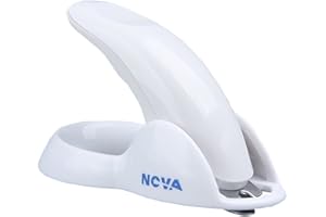 NOVA Glacier Effortless Staple Remover Tool, Staple Puller, Ergonomic Mechanism, Magnetic Function, for Office School and Home, Convenient and Functional