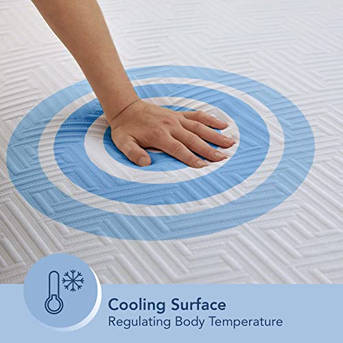 CHITA Full Size Gel Memory Foam Mattress,12 Inches Breathable Bed