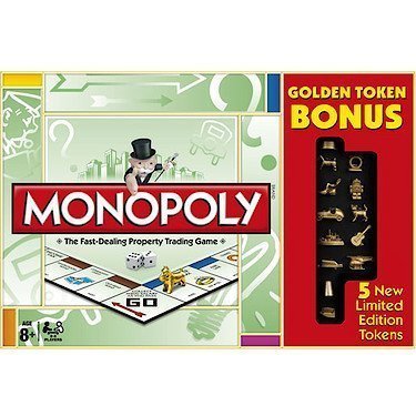 Monopoly Golden Token Bonus Limited Edition