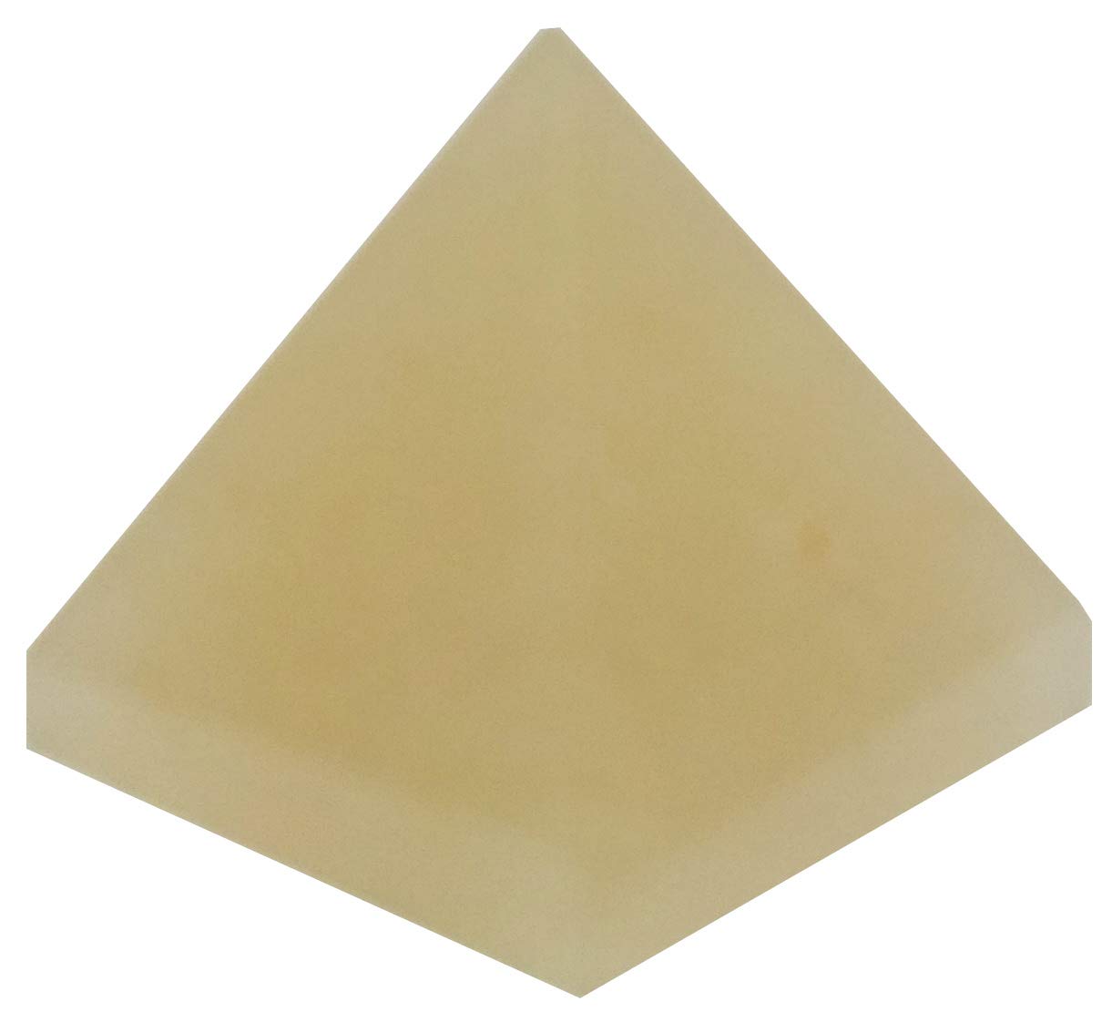 Purpledip Yellow Aventurine Stone Pyramid: Reiki Healing Divine Spiritual Crystal (11934)